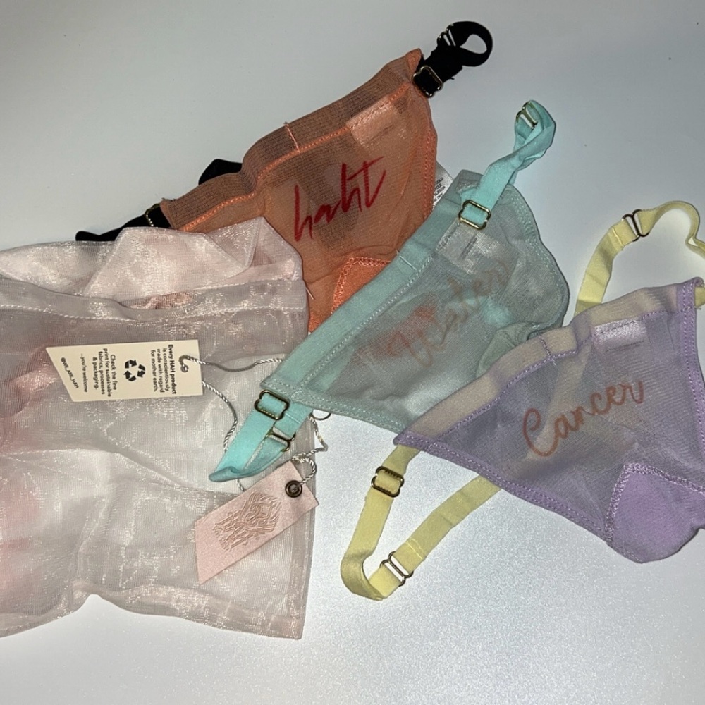 We Are HAH Cancer zodiac panty set x 3